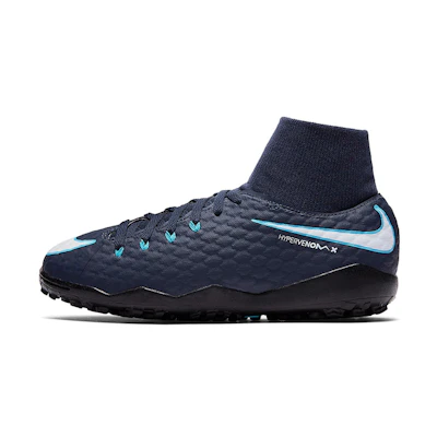(PS) Nike JR Hypervenomx Phelon 3 DF TF 'Blue White'