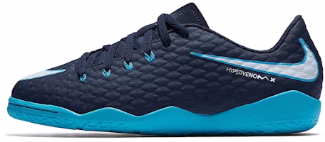 (Preschool) Nike JR Hypervenomx Phelon 3 IC 'Blue Indoor Court' 852600-414 (Preschool) Nike JR Hypervenomx Phelon 3 IC 'Blue Indoor Court' 852600-414
