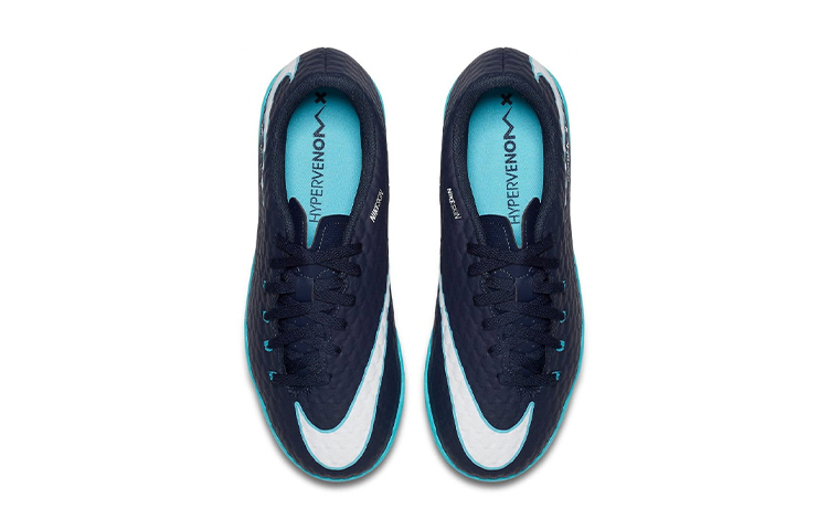 Shop 兒童 Nike JR Hypervenomx Phelon 3 IC 室內場地足球鞋 藍色