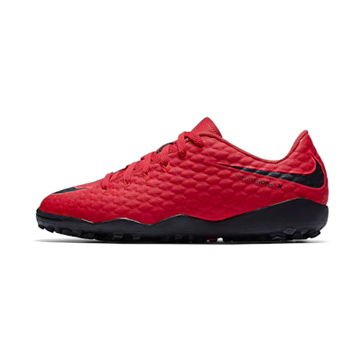 (PS) Nike JR HypervenomX Phelon 3 TF 'Red Black'