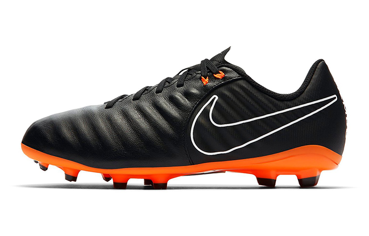 (Preschool) Nike JR Legend 7 Academy FG 'Black Orange' AH7254-080