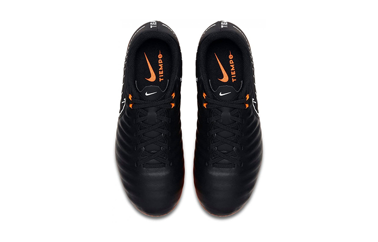 Shop 兒童 Nike JR Legend 7 Academy FG 硬地足球鞋 黑橙色
