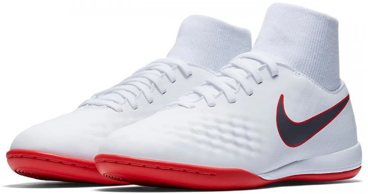 (PS) 耐克JR Magista Obra 2学院波鞋DF IC '白红' AH7315-107 Lookbook (PS) 耐克JR Magista Obra 2学院波鞋DF IC '白红' AH7315-107