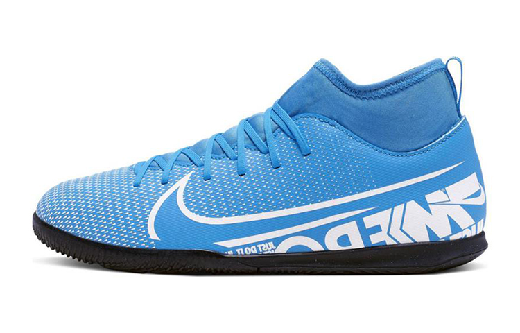 Buy (PS) Nike JR Mercurial Superfly 7 Club IC 'Biru Putih' Sepatu Futsal AT8153-414