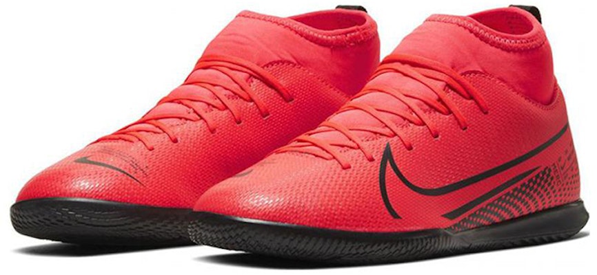 (PS) Nike JR Mercurial Superfly 7 Club IC 'Merah Hitam' AT8153-606 Lookbook (PS) Nike JR Mercurial Superfly 7 Club IC 'Merah Hitam' AT8153-606