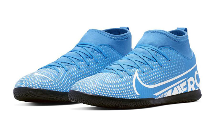 Lookbook (PS) Nike JR Mercurial Superfly 7 Club IC 'Biru Putih' Sepatu Futsal AT8153-414