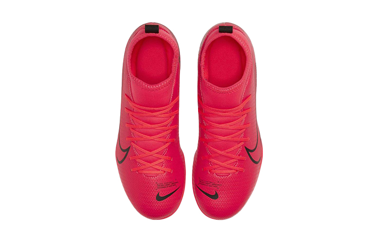 Shop (PS) Nike JR Mercurial Superfly 7 Club MG Rojo zapatillas de fútbol AT8150-606