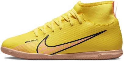 (Preschool) Nike JR Mercurial Superfly 9 Club IC 'Assassin Yellow' DJ5960-780 (Preschool) Nike JR Mercurial Superfly 9 Club IC 'Assassin Yellow' DJ5960-780