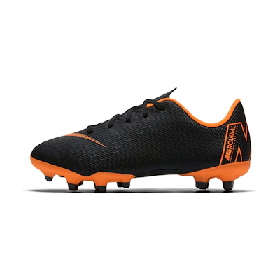 (PS) Nike JR Mercurial Vapor 12 Academy FG/MG 'Black Orange'