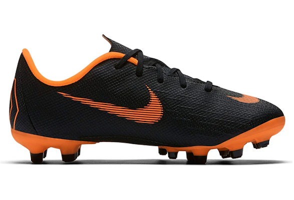(PS) Nike JR Mercurial Vapor 12 Academy FG/MG ''Noir Orange'' AH7349-081 Order (PS) Nike JR Mercurial Vapor 12 Academy FG/MG ''Noir Orange'' AH7349-081
