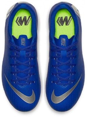 (PS) Nike Mercurial Vapor 12 Academy MG Biru Hitam Perak Metalik Volt AH7347-400 Shop (PS) Nike Mercurial Vapor 12 Academy MG Biru Hitam Perak Metalik Volt AH7347-400