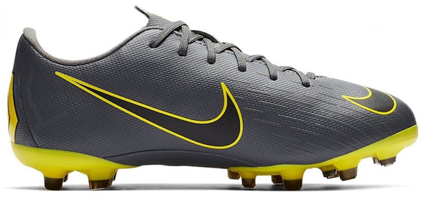(PS) Nike Jr Mercurial Vapor 12 Academy MG 'Kelabu Kuning' AH7347-070 Order (PS) Nike Jr Mercurial Vapor 12 Academy MG 'Kelabu Kuning' AH7347-070