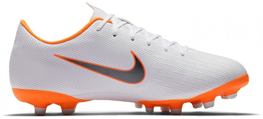 (Preschool) Nike JR Mercurial Vapor 12 Academy MG 'White Yellow' AH7347-107 Order (Preschool) Nike JR Mercurial Vapor 12 Academy MG 'White Yellow' AH7347-107