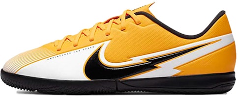 (Youth) Nike Jr Mercurial Vapor 13 Academy IC Indoor Court 'Black Yellow' AT8137-801 (Youth) Nike Jr Mercurial Vapor 13 Academy IC Indoor Court 'Black Yellow' AT8137-801