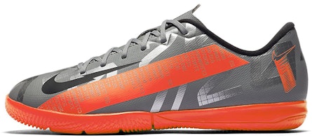 (Youth) Nike JR Mercurial Vapor 13 Academy IC 'Gray Orange' AT8137-906 (Youth) Nike JR Mercurial Vapor 13 Academy IC 'Gray Orange' AT8137-906