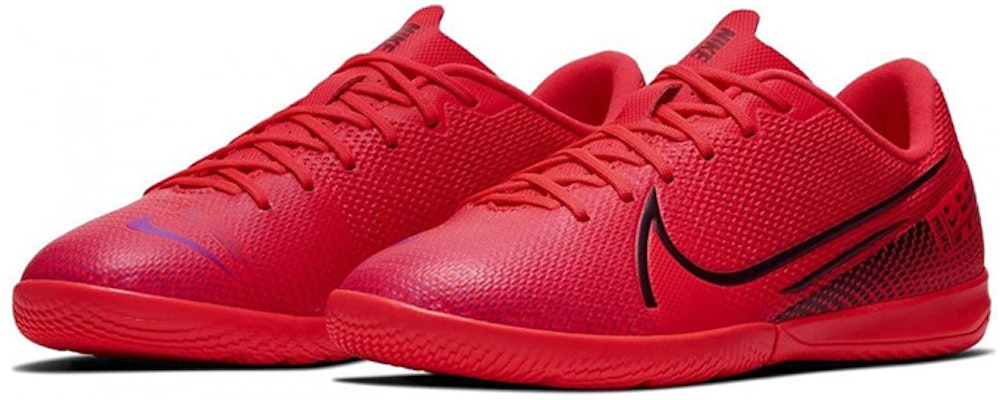 (Youth) Nike JR Mercurial Vapor 13 Academy IC 'Black Red' AT8137-606 Lookbook (Youth) Nike JR Mercurial Vapor 13 Academy IC 'Black Red' AT8137-606