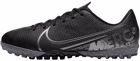 (Youth) Nike JR Mercurial Vapor 13 Academy TF 'Black Silver' AT8145-001 (Youth) Nike JR Mercurial Vapor 13 Academy TF 'Black Silver' AT8145-001