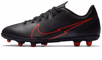 (Preschool) Nike JR Mercurial Vapor 13 Club MG 'Black Red' AT8161-060 (Preschool) Nike JR Mercurial Vapor 13 Club MG 'Black Red' AT8161-060