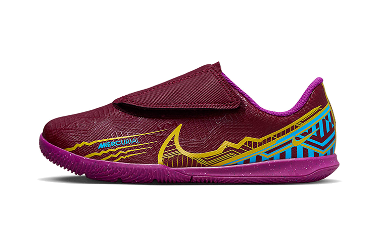 (Preschool) Nike JR Mercurial Vapor 15 Club IC 'Purple Assassin' DO9797-694