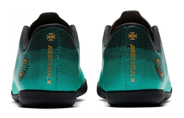 (Youth) Nike JR Mercurial Vaporx12 Club CR7 IC 'Black Green' 圖 5