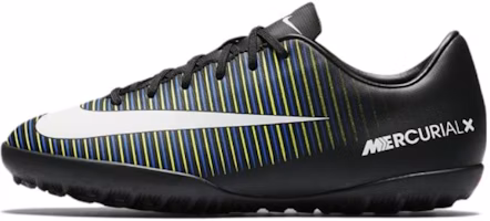 (Preschool) Nike JR Mercurial Victory 6 TF 'Black White' 831949-013 (Preschool) Nike JR Mercurial Victory 6 TF 'Black White' 831949-013