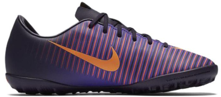 兒童 Nike JR Mercurial Victory 6 TF 草地足球鞋 紫黑橙 Order 兒童 Nike JR Mercurial Victory 6 TF 草地足球鞋 紫黑橙