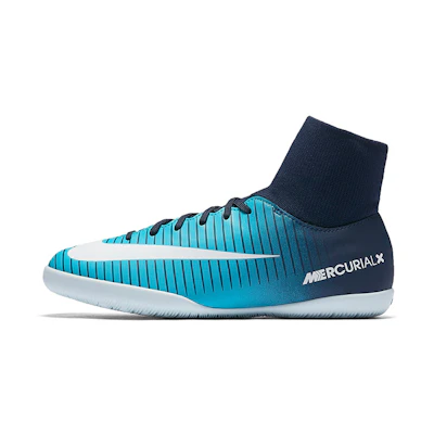 (PS) Nike JR Mercurialx Victory 6 DF IC 'Blue White'