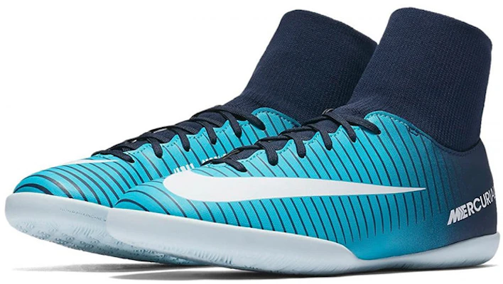 (Preschool) Nike JR Mercurialx Victory 6 DF IC 'Blue White' 903599-404 Lookbook (Preschool) Nike JR Mercurialx Victory 6 DF IC 'Blue White' 903599-404