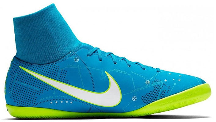 (Preschool) Nike JR MercurialX Victory 6 DF NJR IC 'Blue Green' 921491-400 Order (Preschool) Nike JR MercurialX Victory 6 DF NJR IC 'Blue Green' 921491-400