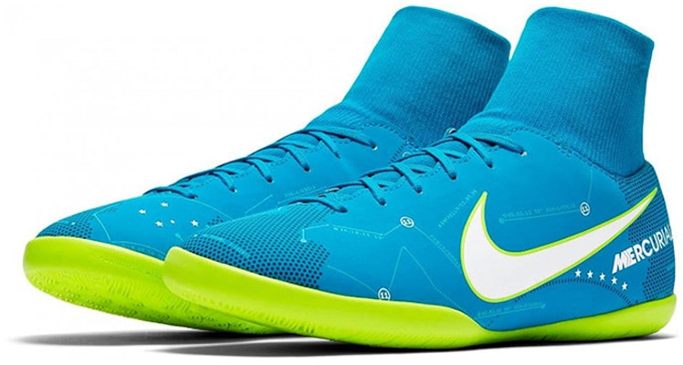 (Preschool) Nike JR MercurialX Victory 6 DF NJR IC 'Blue Green' 921491-400 Lookbook (Preschool) Nike JR MercurialX Victory 6 DF NJR IC 'Blue Green' 921491-400