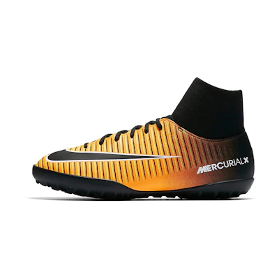 (PS) Nike JR MercurialX Victory 6 DF TF 'Black Orange'