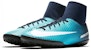 (PS) Nike JR MercurialX Victory 6 DF TF 'Hitam Biru' 903604-404
