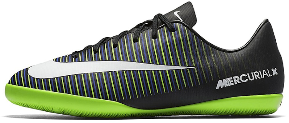 (Preschool) Nike JR MercurialX Victory 6 IC 'Black Green' 831947-013 Buy (Preschool) Nike JR MercurialX Victory 6 IC 'Black Green' 831947-013