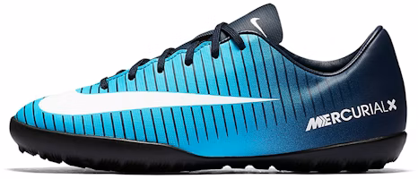 (Preschool) Nike JR MercurialX Victory 6 TF 'Blue White' 831949-404 (Preschool) Nike JR MercurialX Victory 6 TF 'Blue White' 831949-404