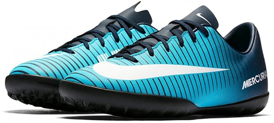 (PS) Nike JR MercurialX Victory 6 TF 'Biru Putih' 831949-404 Lookbook (PS) Nike JR MercurialX Victory 6 TF 'Biru Putih' 831949-404