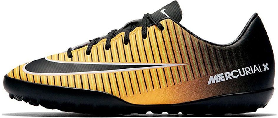 (Youth) Nike JR MercurialX Victory 6 TF 'Yellow Black' 831949-801 Buy (Youth) Nike JR MercurialX Victory 6 TF 'Yellow Black' 831949-801