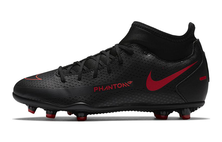 (PS) Nike JR Phantom GT Club Dynamic Fit MG 'Black Red'