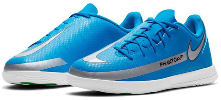 (Youth) Nike JR Phantom GT Club IC 'Blue Silver' CK8481-400 Lookbook (Youth) Nike JR Phantom GT Club IC 'Blue Silver' CK8481-400