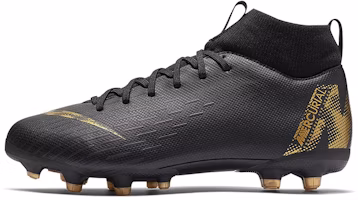 (Preschool) Nike JR Superfly 6 Academy FG/MG 'Black Gold' AH7337-077 (Preschool) Nike JR Superfly 6 Academy FG/MG 'Black Gold' AH7337-077