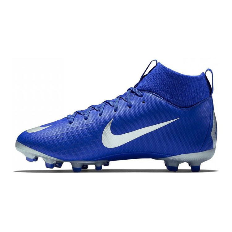 (Preschool) Nike JR Superfly 6 Academy FG/MG 'Blue Silver' AH7337-400