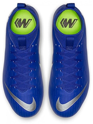 (Preschool) Nike JR Superfly 6 Academy FG/MG 'Blue Silver' AH7337-400 Shop (Preschool) Nike JR Superfly 6 Academy FG/MG 'Blue Silver' AH7337-400