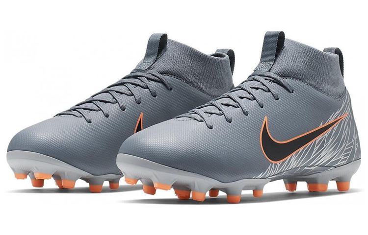 Lookbook (PS) 나이키 주니어 슈퍼플라이 6 아카데미 FG/MG '그레이 오렌지' AH7337-408