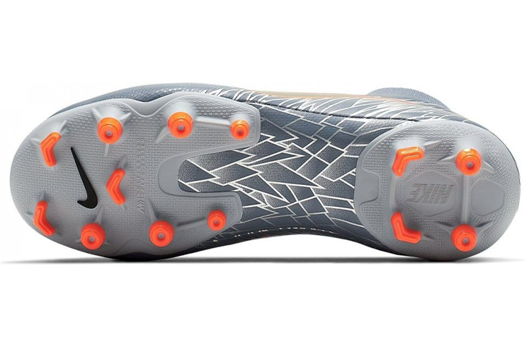 Purchase (PS) 나이키 주니어 슈퍼플라이 6 아카데미 FG/MG '그레이 오렌지' AH7337-408