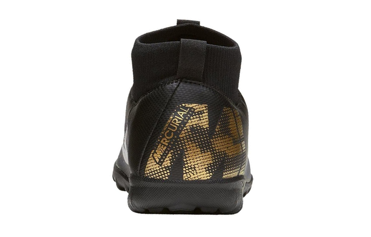 Shop (PS) Nike JR Superfly 6 Academy TF 'Hitam Emas' AH7344-077