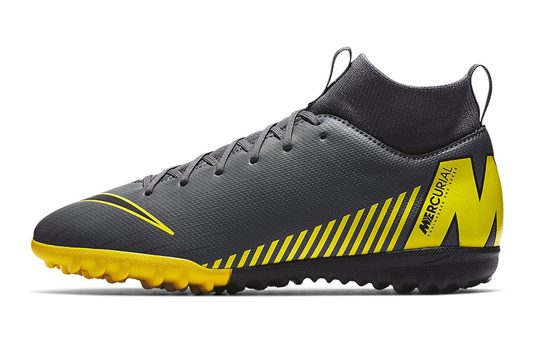 (Preschool) Nike JR Superfly 6 Academy TF 'Grey Yellow' AH7344-070