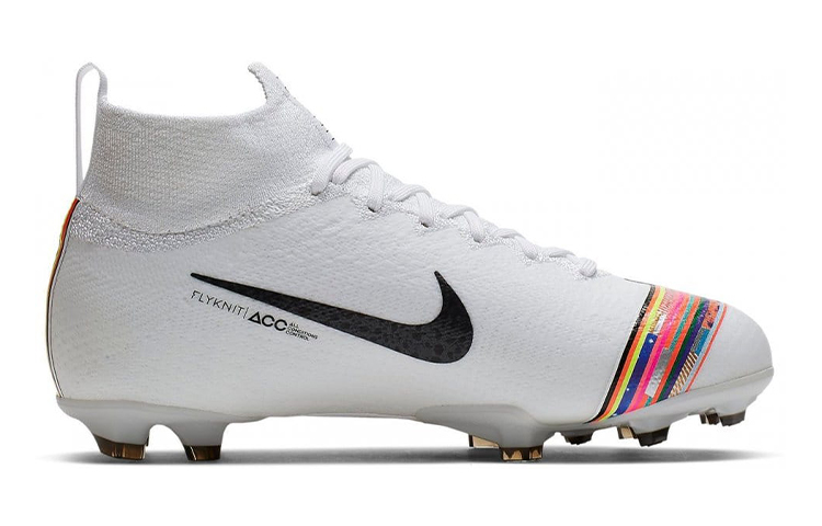 Order (PS) 나이키 주니어 슈퍼플라이 6 엘리트 FG '화이트 블랙' AJ3086-109