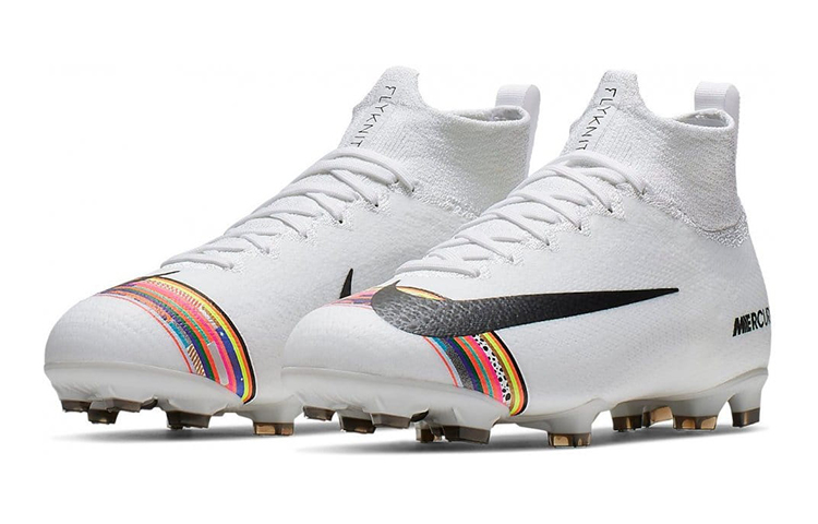 Lookbook (PS) 나이키 주니어 슈퍼플라이 6 엘리트 FG '화이트 블랙' AJ3086-109