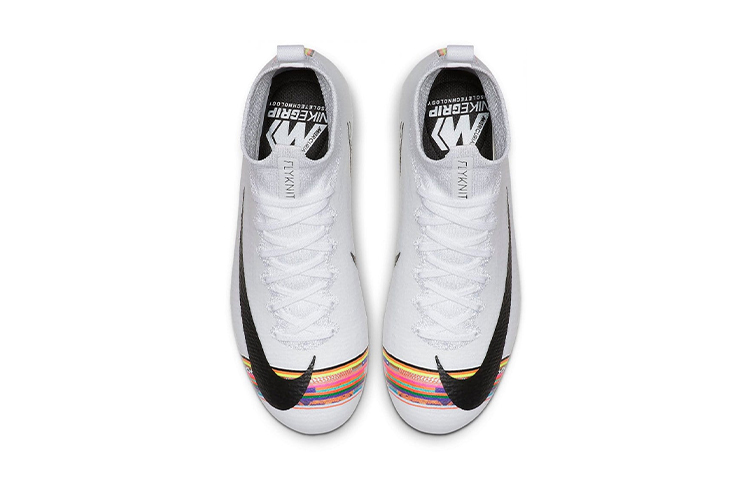 Shop (PS) 나이키 주니어 슈퍼플라이 6 엘리트 FG '화이트 블랙' AJ3086-109