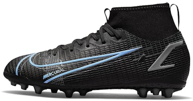 (Preschool) Nike JR Superfly 8 Academy AG 'Black Blue Assassin' CV0732-004 (Preschool) Nike JR Superfly 8 Academy AG 'Black Blue Assassin' CV0732-004
