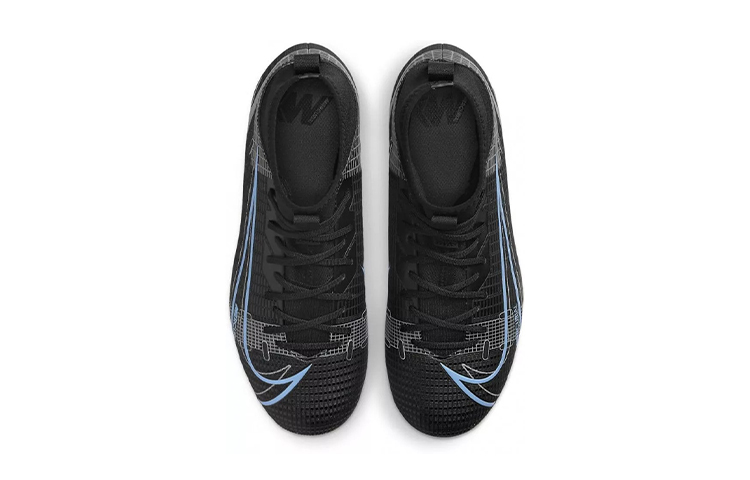 Shop 兒童 Nike JR Superfly 8 刺客 14 Academy AG 人造草地足球鞋 黑藍